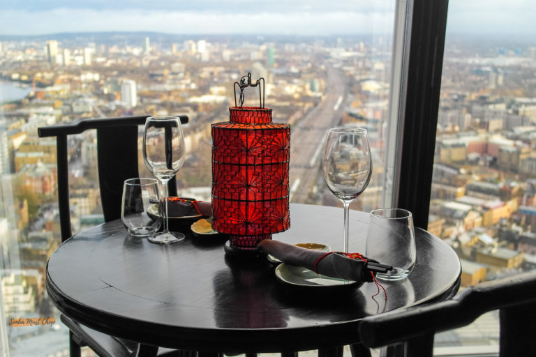 Lunch with a spectacular view at Hutong at The shard, London Bridge
