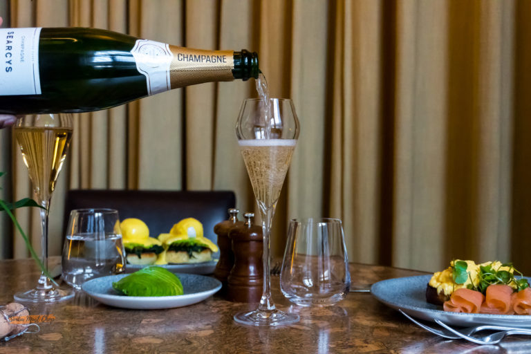 Egg Themed Breakfast Menu at Searcys St Pancras