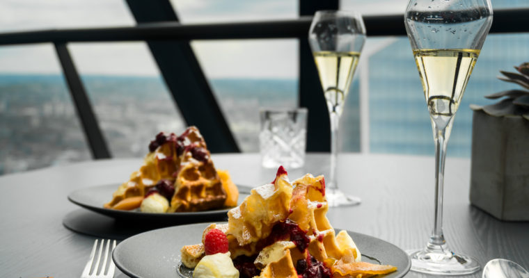 Sunday Brunch at HELIX Restaurant, The Gherkin