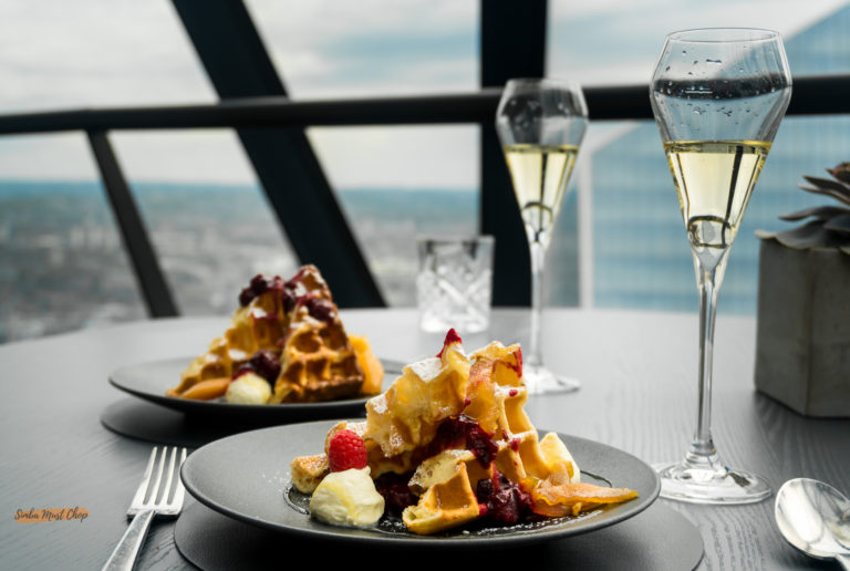 Sunday Brunch at HELIX Restaurant, The Gherkin